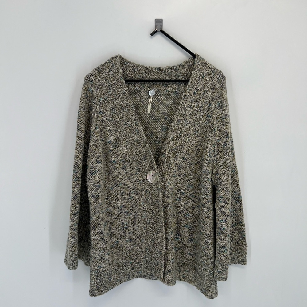 Margaret O'Leary Gray Cardigan Sweater